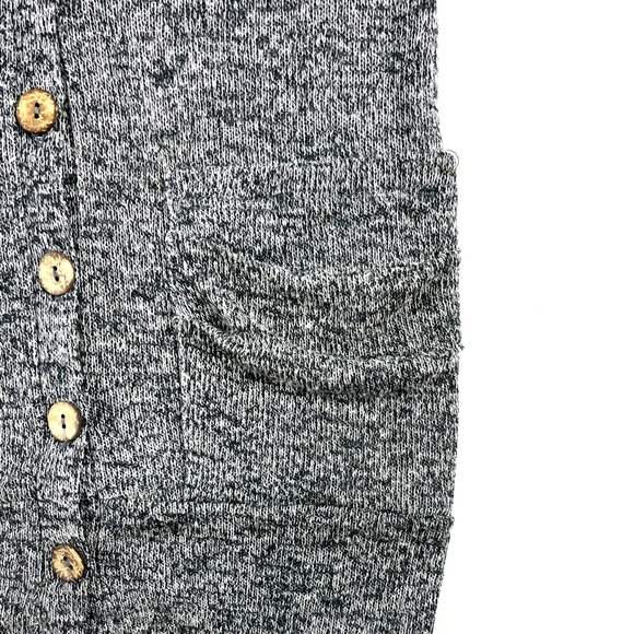 Live To Be Spoiled Grey Knit Button Up Cardigan - Picture 5 of 8